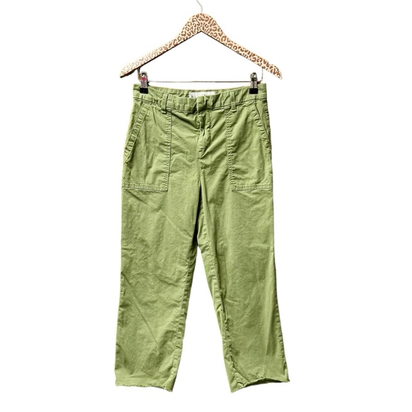 Frank & Eileen Blackstone Utility Italian Performance Twill Pants Army Green 4 - Picture 3 of 15